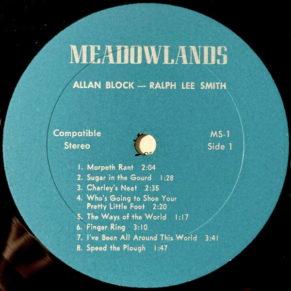 Allan Block, Ralph Lee Smith : Allan Block & Ralph Lee Smith (LP, Com)