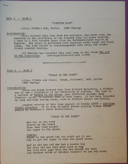 Allan Block, Ralph Lee Smith : Allan Block & Ralph Lee Smith (LP, Com)