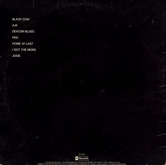 Steely Dan : Aja (LP, Album, San)