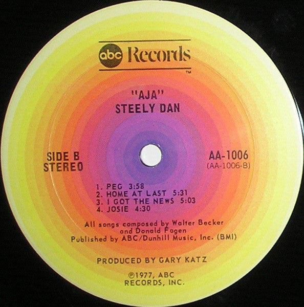 Steely Dan : Aja (LP, Album, San)