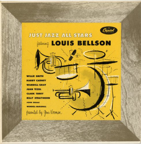 The Just Jazz All Stars Featuring Louis Bellson : The Just Jazz All Stars Featuring Louis Bellson (10", Album, Mono)