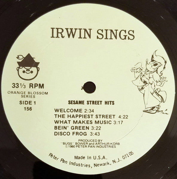 Irwin The Disco Duck : Irwin Sings Sesame Street Hits (LP, Album)