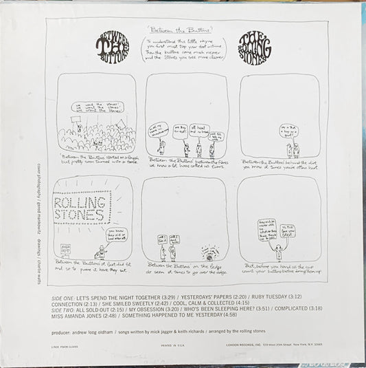 The Rolling Stones : Between The Buttons (LP, Album, Bes)