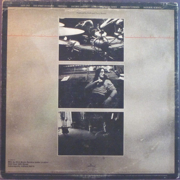 Rush : Permanent Waves (LP, Album, Club)