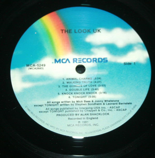 The Look UK* : The Look UK (LP, Album, Pin)