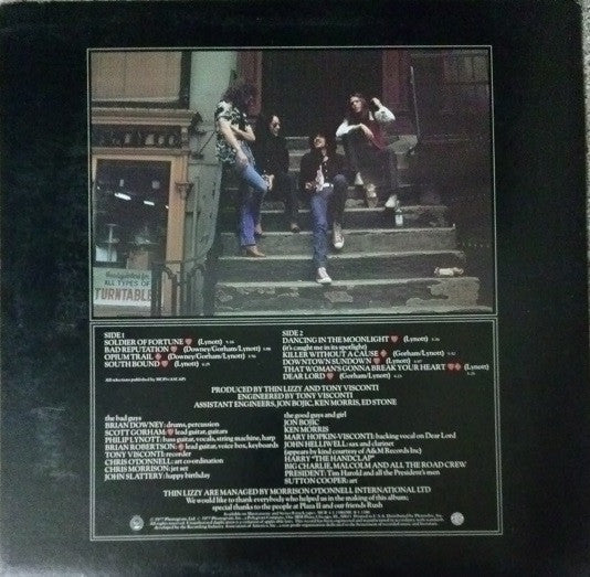 Thin Lizzy : Bad Reputation (LP, Album, Pit)