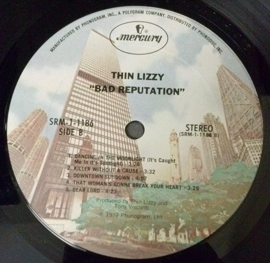 Thin Lizzy : Bad Reputation (LP, Album, Pit)