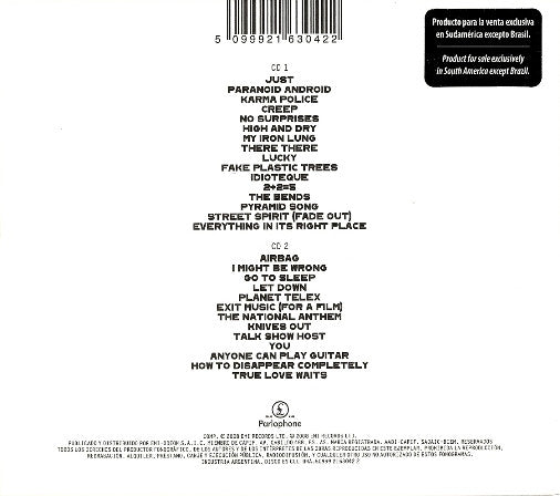 Radiohead : The Best Of (2xCD, Comp, Sli)