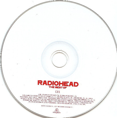 Radiohead : The Best Of (2xCD, Comp, Sli)
