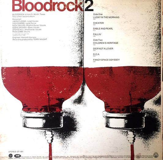 Bloodrock : Bloodrock 2 (LP, Album, Win)