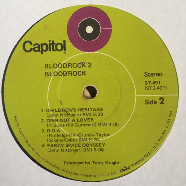 Bloodrock : Bloodrock 2 (LP, Album, Win)