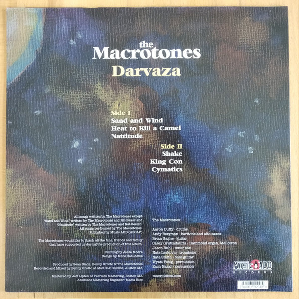 The Macrotones : Darvaza (12", ran)