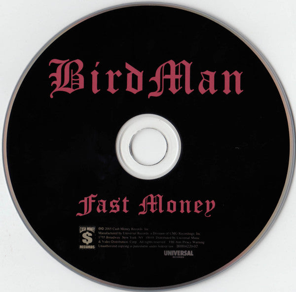Birdman (2) : Fast Money (CD, Album)