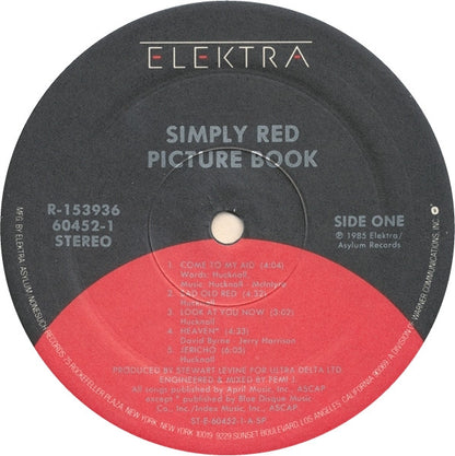 Simply Red : Picture Book (LP, Album, Club)