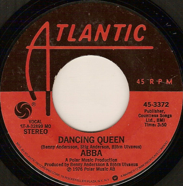 ABBA : Dancing Queen (7", Single, Styrene, MO )