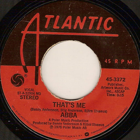 ABBA : Dancing Queen (7", Single, Styrene, MO )