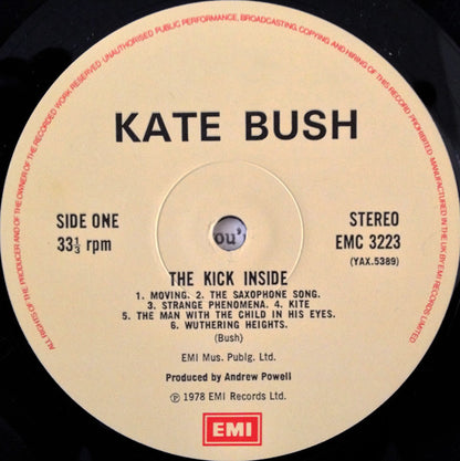 Kate Bush : The Kick Inside (LP, Album, RE)