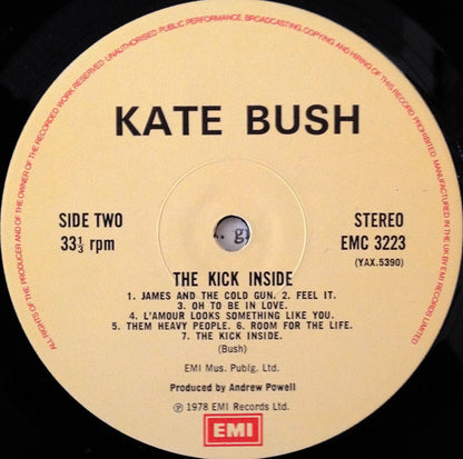 Kate Bush : The Kick Inside (LP, Album, RE)