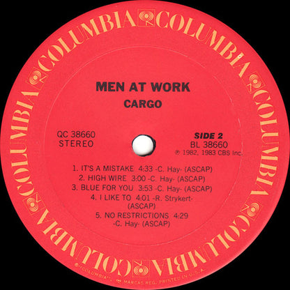 Men At Work : Cargo (LP, Album)