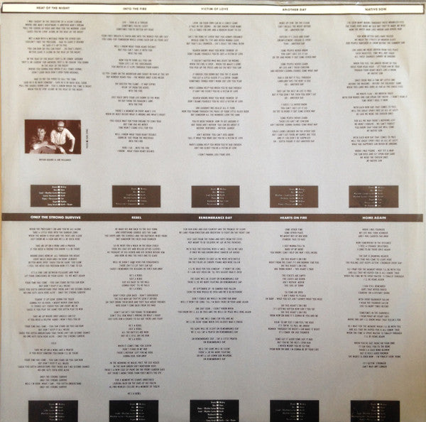 Bryan Adams : Into The Fire (LP, Album, Club, CRC)