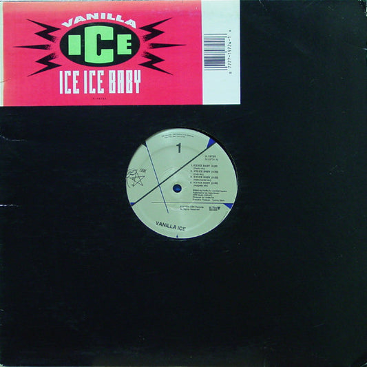 Vanilla Ice : Ice Ice Baby (12", Single)