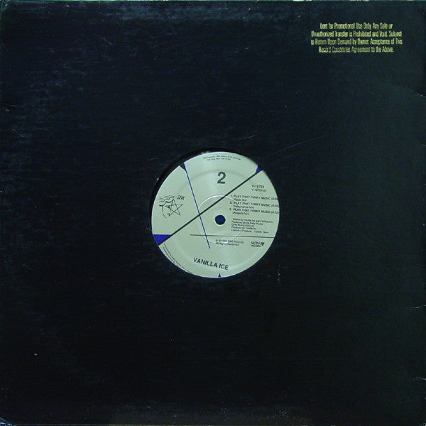 Vanilla Ice : Ice Ice Baby (12", Single)