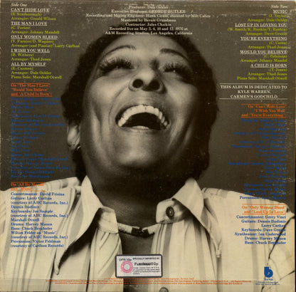 Carmen McRae : Can't Hide Love (LP, Album, Res)