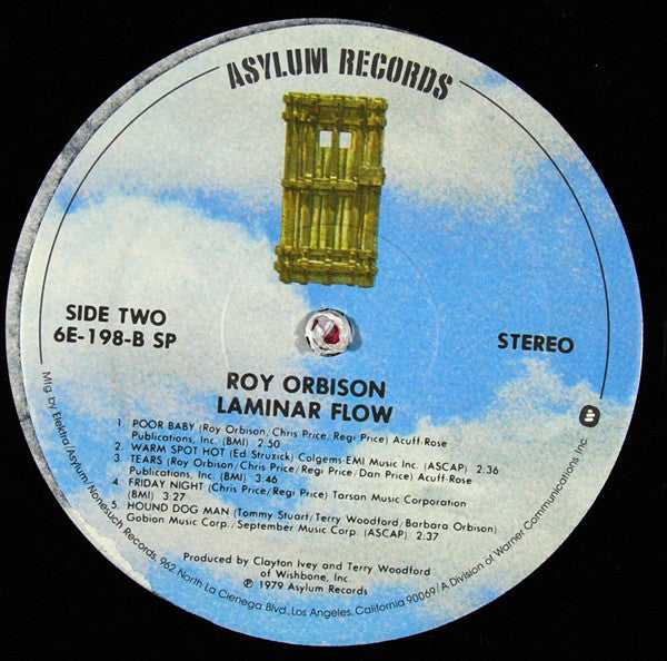 Roy Orbison : Laminar Flow (LP, Album, SP )