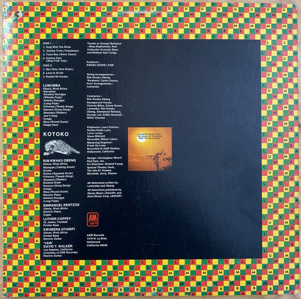 Lumumba* : Lumumba (LP, Album, Mon)
