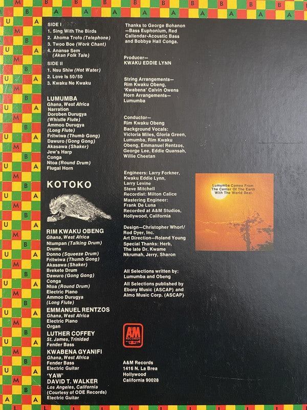 Lumumba* : Lumumba (LP, Album, Mon)