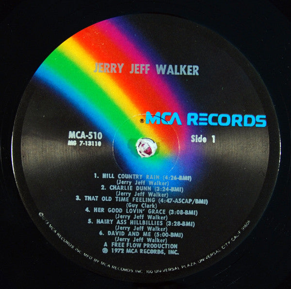 Jerry Jeff Walker : Jerry Jeff Walker (LP, Album, RE, Glo)