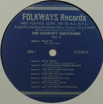 John Duffey, Charley Waller* & The Country Gentlemen : Sing & Play Folk Songs & Bluegrass (LP, Album, Mono)