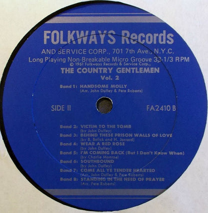 John Duffey, Charley Waller* & The Country Gentlemen : Sing & Play Folk Songs & Bluegrass (LP, Album, Mono)