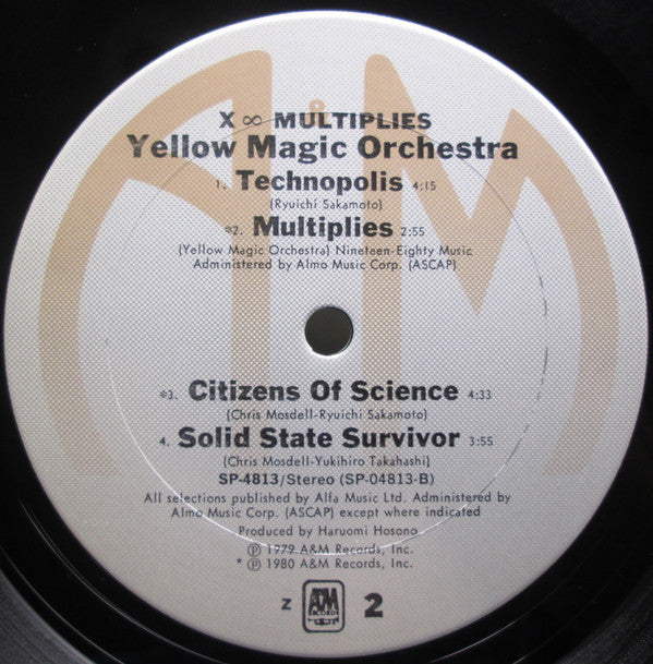 Yellow Magic Orchestra : X∞Multiplies (LP, Comp, San)