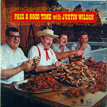 Justin Wilson : Pass A Good Time With Justin Wilson (LP, Album)