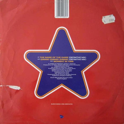 Abbacadabra : The Name Of The Game / Gimme! Gimme! Gimme! (12")