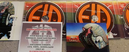 Emerson, Lake & Palmer : Tarkus (CD, Album, RE, RM + CD, Album, RM + DVD-A, Album, )