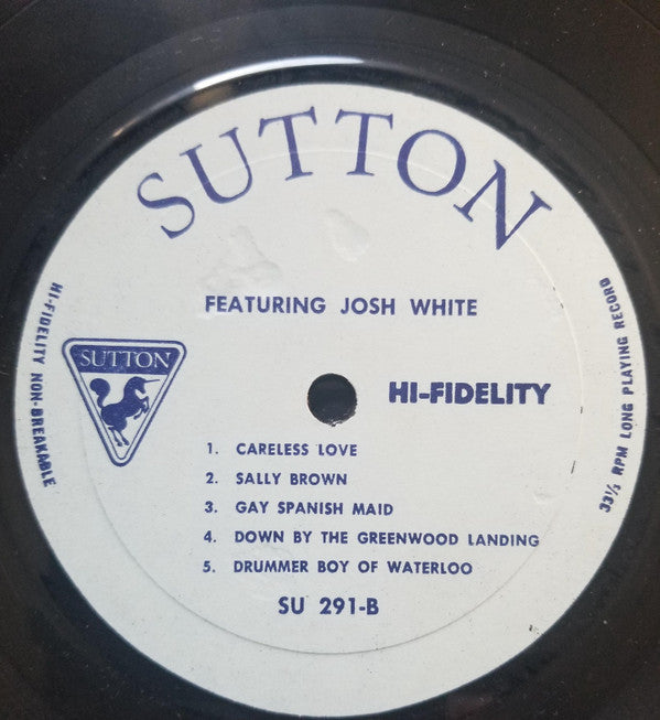 Josh White : Sings Great Folk Songs (LP, Mono)