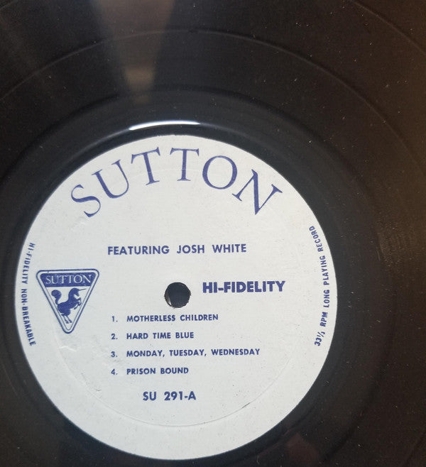 Josh White : Sings Great Folk Songs (LP, Mono)