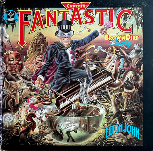 Elton John : Captain Fantastic And The Brown Dirt Cowboy (LP, Album, Club, RE, CRC)