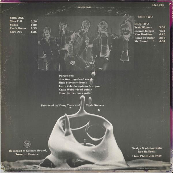 Frijid Pink : Earth Omen (LP, Album)