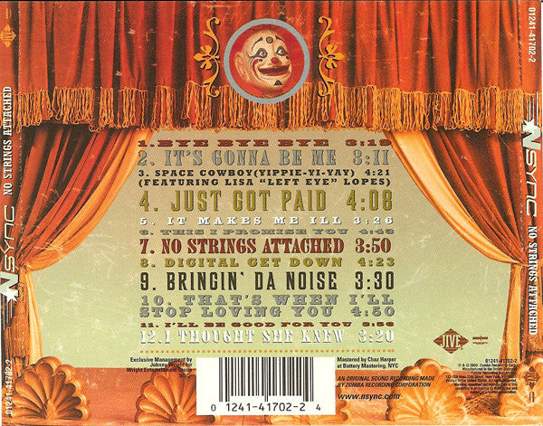 Buy *NSYNC : No Strings Attached (CD, Album) Online for a great