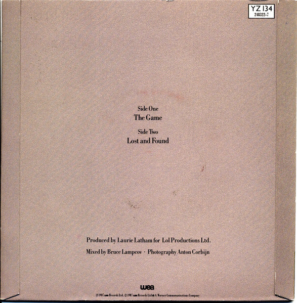 Echo & The Bunnymen : The Game (7", Single)