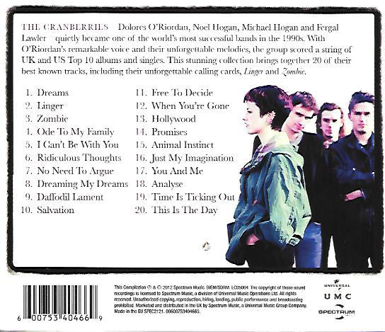 The Cranberries : Dreams - The Collection (CD, Comp)