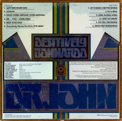 Dr John* : Desitively Bonnaroo (LP, Album, PR )