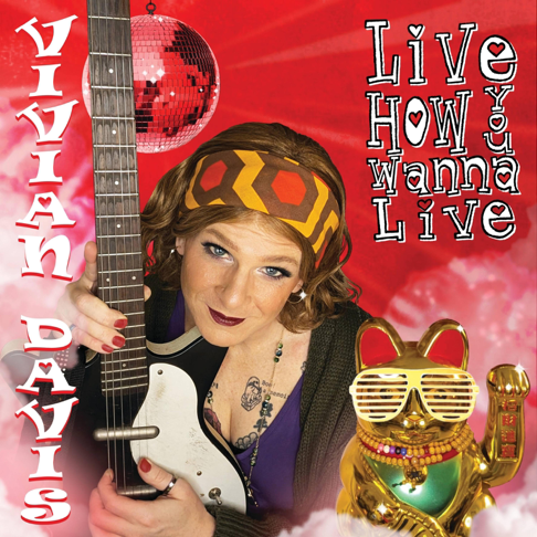 Vivian Davis - Live How You Wanna Live (LP, US, Mint (M))