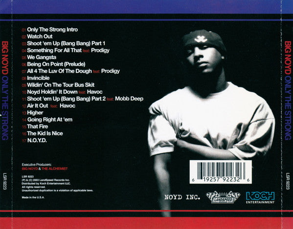 Big Noyd : Only The Strong (CD, Album)
