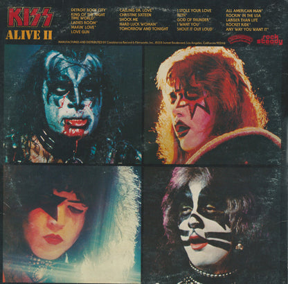 Kiss : Alive II (2xLP, Album, Spe)