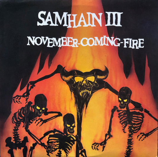 Samhain : November-Coming-Fire (LP, Album, Lar)