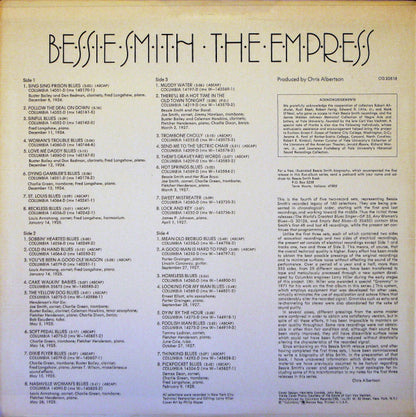 Bessie Smith : The Empress (2xLP, Album, Comp, Mono, Pit)